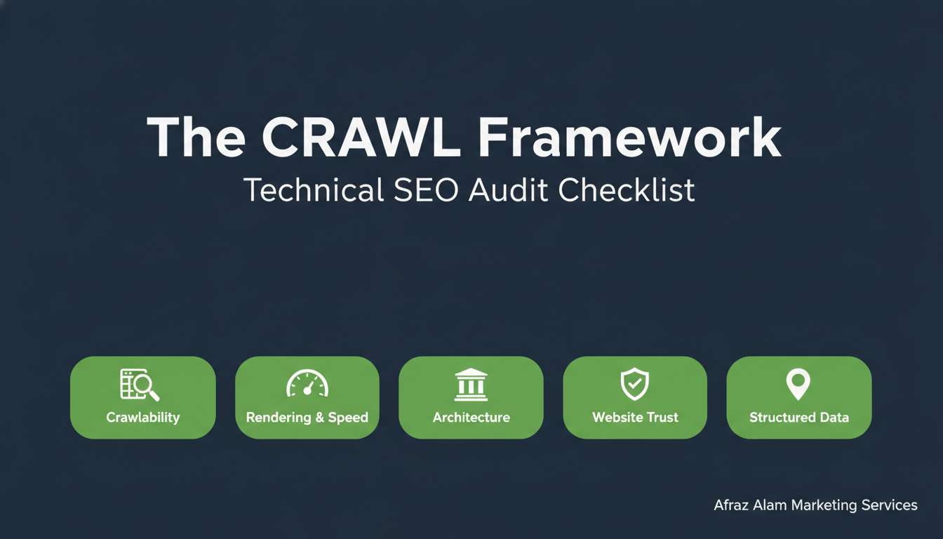 Technical SEO Audit Checklist: The CRAWL Framework