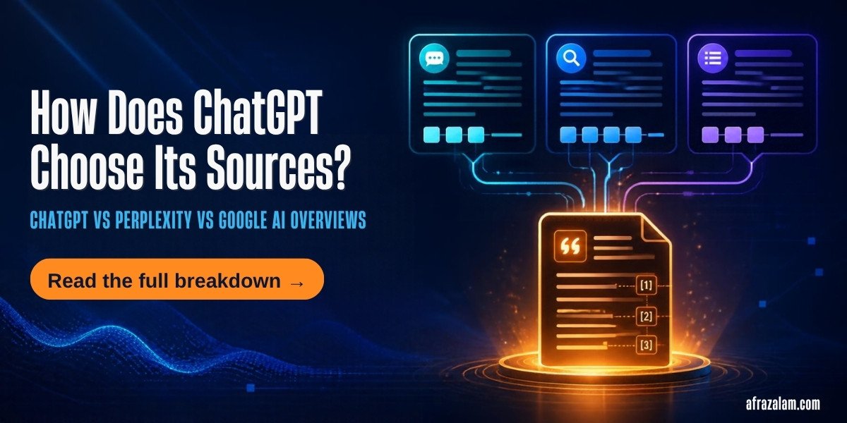 How Does ChatGPT Choose Its Sources? A 3-Engine Breakdown