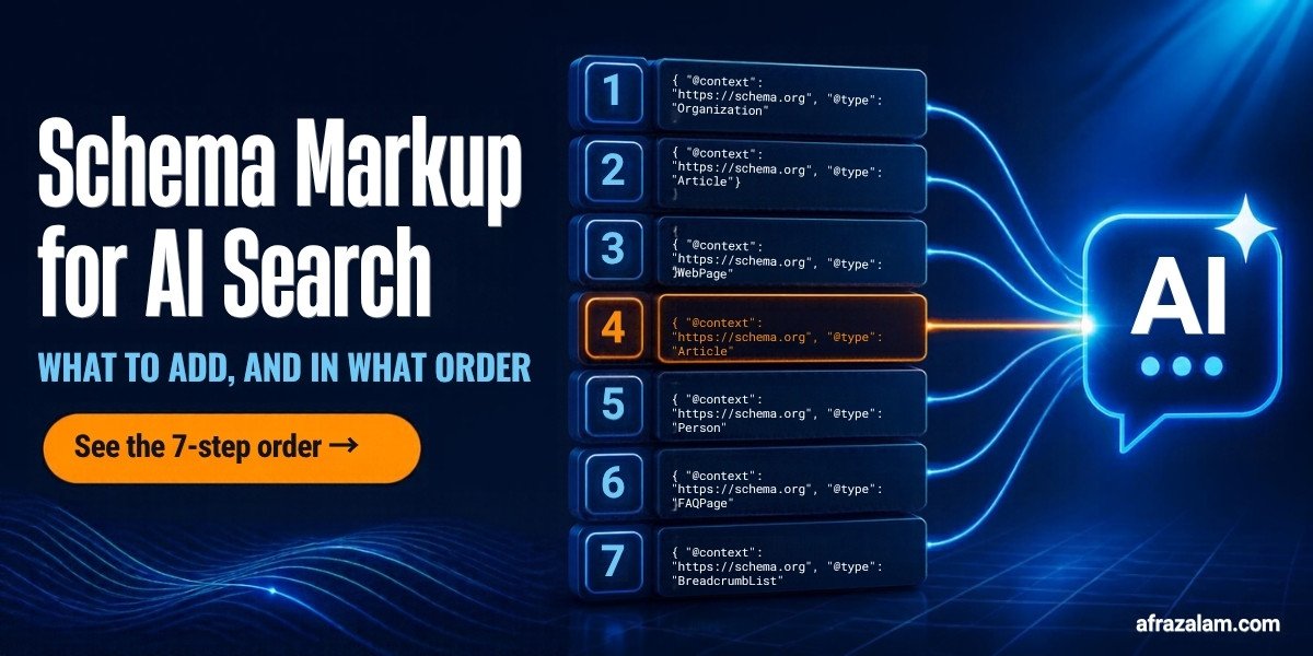 Schema Markup for AI Search: What to Add and in What Order