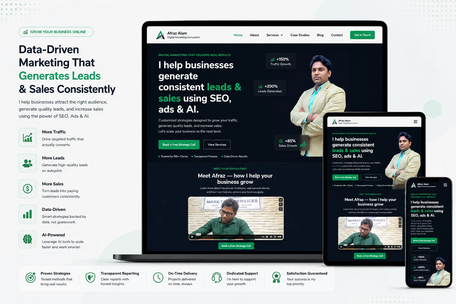 afrazalam.com campaign setup